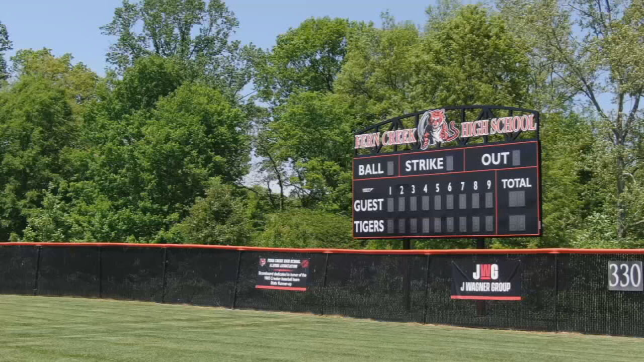 Fern Creek High School baseball field